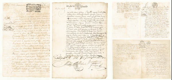 Collection of 4 Early Documents